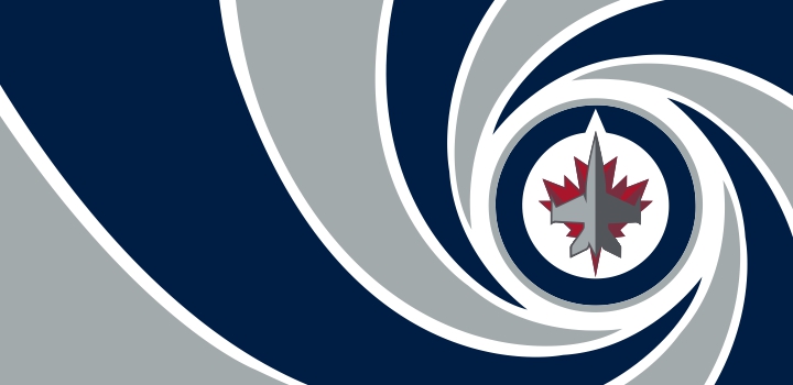 007 Winnipeg Jets logo iron on paper